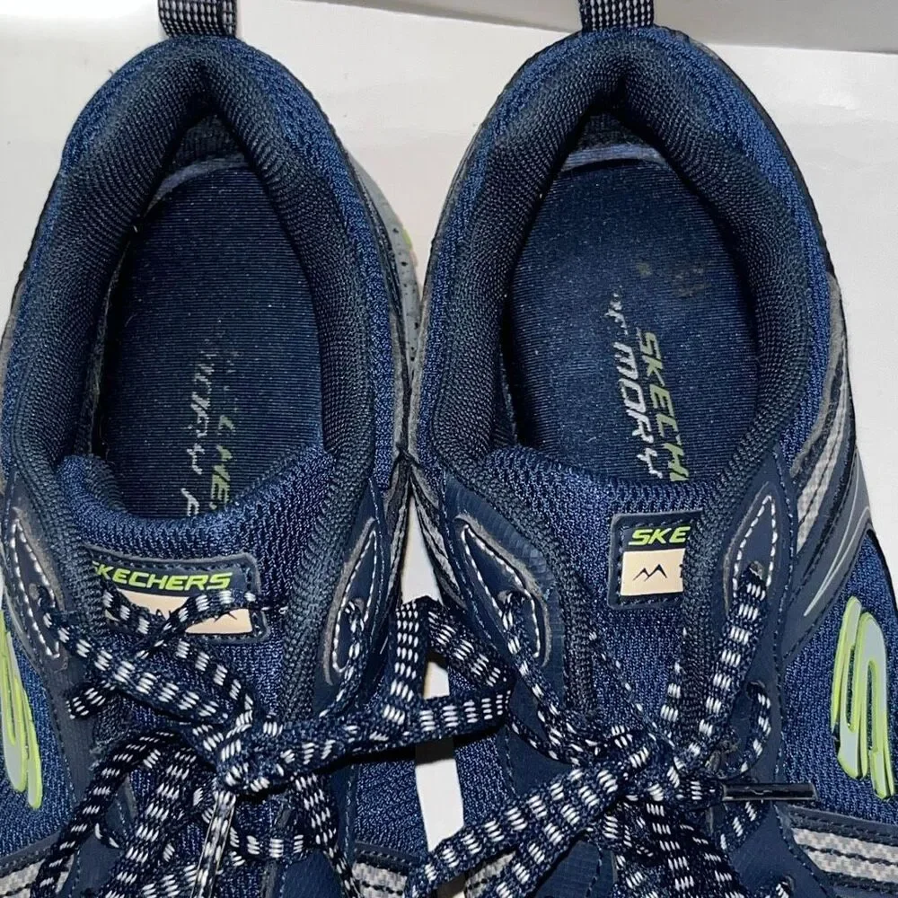 Skechers Women's Navy Blue Hillcrest Vast Adventure Trail‎ Sneakers Size 10